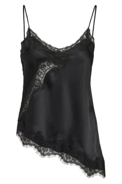 JDY fifi S/L Asym Lace Singlet< T-Shirts & Toppe