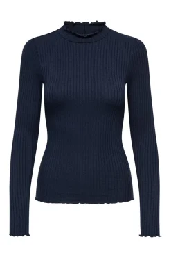 fransiska Life L/S Hi-Nck Top Jr*JDY Discount