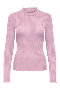 JDY fransiska Life L/S Hi-Nck Top Jr< Bluser & Skjorter