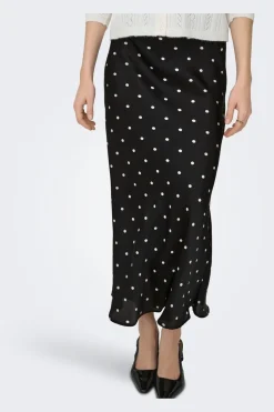 JDY hailey Satin Midi Skirt< Nederdele