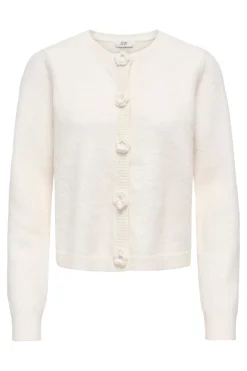 JDY haylee L/S Flower Cardigan Knt< Cardigans|Ammevenligt Tøj