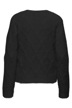 JDY jayla L/S O-Neck Cardigan Knt< Cardigans|Ammevenligt Tøj