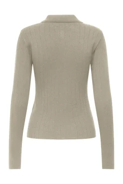 JDY kate L/S Polo Pullover Knt< Bluser & Skjorter|Strik