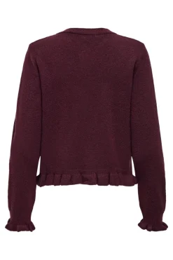 letty L/S On Frill Cardigan Knt*JDY Clearance