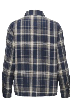 maddie L/S Loose Check Shirt*JDY