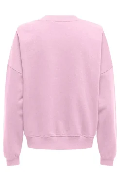 JDY mesa L/S O-Neck Emb Sweat< Sweatsæt & Comfy Wear|Bluser & Skjorter