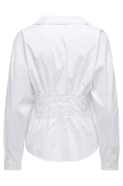 JDY mio L/S Fitted V-Neck Shirt< Bluser & Skjorter|Ammevenligt Tøj