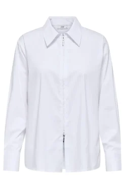 JDY mio L/S Zip Shirt< Bluser & Skjorter|Ammevenligt Tøj