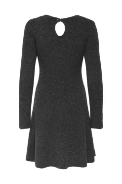 JDY nova L/S V-Neck Skater Dress Knt< Kjoler