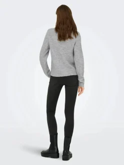 JDY pearl L/S O-Neck Pearl Pullover Knt< Bluser & Skjorter|Strik