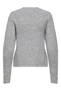 JDY pearl L/S O-Neck Pearl Pullover Knt< Bluser & Skjorter|Strik