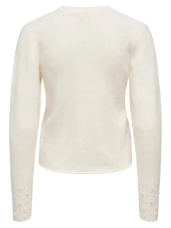 pearl L/S O-Neck Pearl Pullover Knt*JDY Discount
