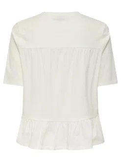 JDY poula S/S Pearl Top< T-Shirts & Toppe