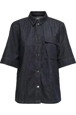 sansa Ss Oversize Shirt Db*JDY New