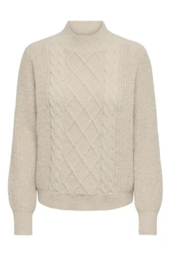 sigrid Life L/S Hn Cable Pullover Knt*JDY Online