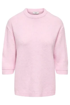 JDY sonja S/S O-Neck Pullover Knt< Strik|Bluser & Skjorter