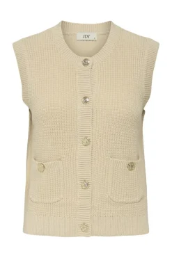 JDY stella S/L O-Neck Vest Knt< Veste