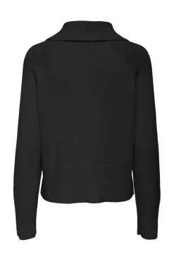 JDY triss L/S Button Collar Pullover Knt< Bluser & Skjorter|Strik