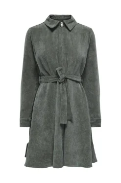 JDY ulla Ohio L/S Dress Dia< Kjoler|Ammevenligt Tøj