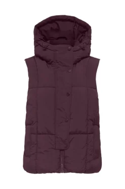 JDY wonder Short Hood Waistcoat Sij< Veste