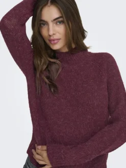 JDY zoey Life L/S Hn Raglan Pul Knt< Strik|Bluser & Skjorter