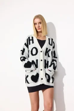 Hunkøn Jenny Knit Cardigan 25681< Cardigans|Ammevenligt Tøj