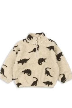 Konges Sløjd Jody Teddy Half Zip Grs Ks104067<Børn Overtøj