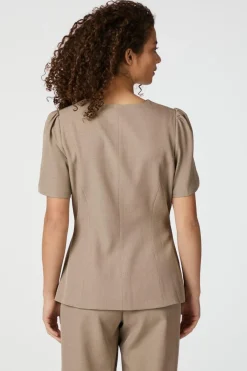 Neo Noir Jules Structure Blouse 165065< Bluser & Skjorter|Ammevenligt Tøj