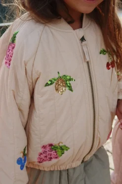 Juno Sequin Bomber Jacket Ks103490*Konges Sløjd New