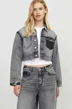 Jjxx Jxfiona Regular Denim Jacket< Overtøj & Jakker|Ammevenligt Tøj