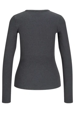 Jjxx Jxfreya Str Ls Rib Tee< Bluser & Skjorter