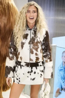 Jjxx Jxhannah Cow Leather Short Skirt< Nederdele