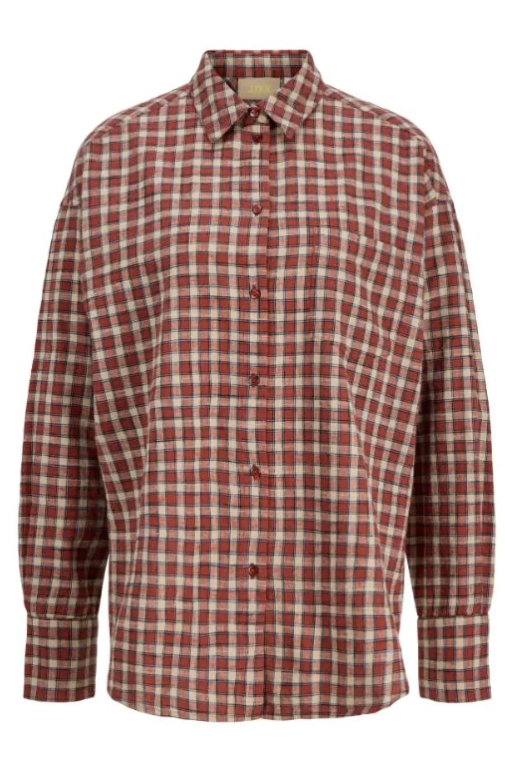 Jjxx Jxjamie Flannel Detail Shirt< Bluser & Skjorter|Ammevenligt Tøj