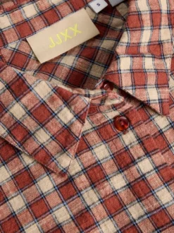 Jjxx Jxjamie Flannel Detail Shirt< Bluser & Skjorter|Ammevenligt Tøj