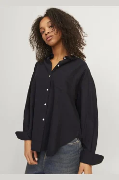 Jjxx Jxjamie Ls Rlx Linen Blend Shirt Sn< Bluser & Skjorter