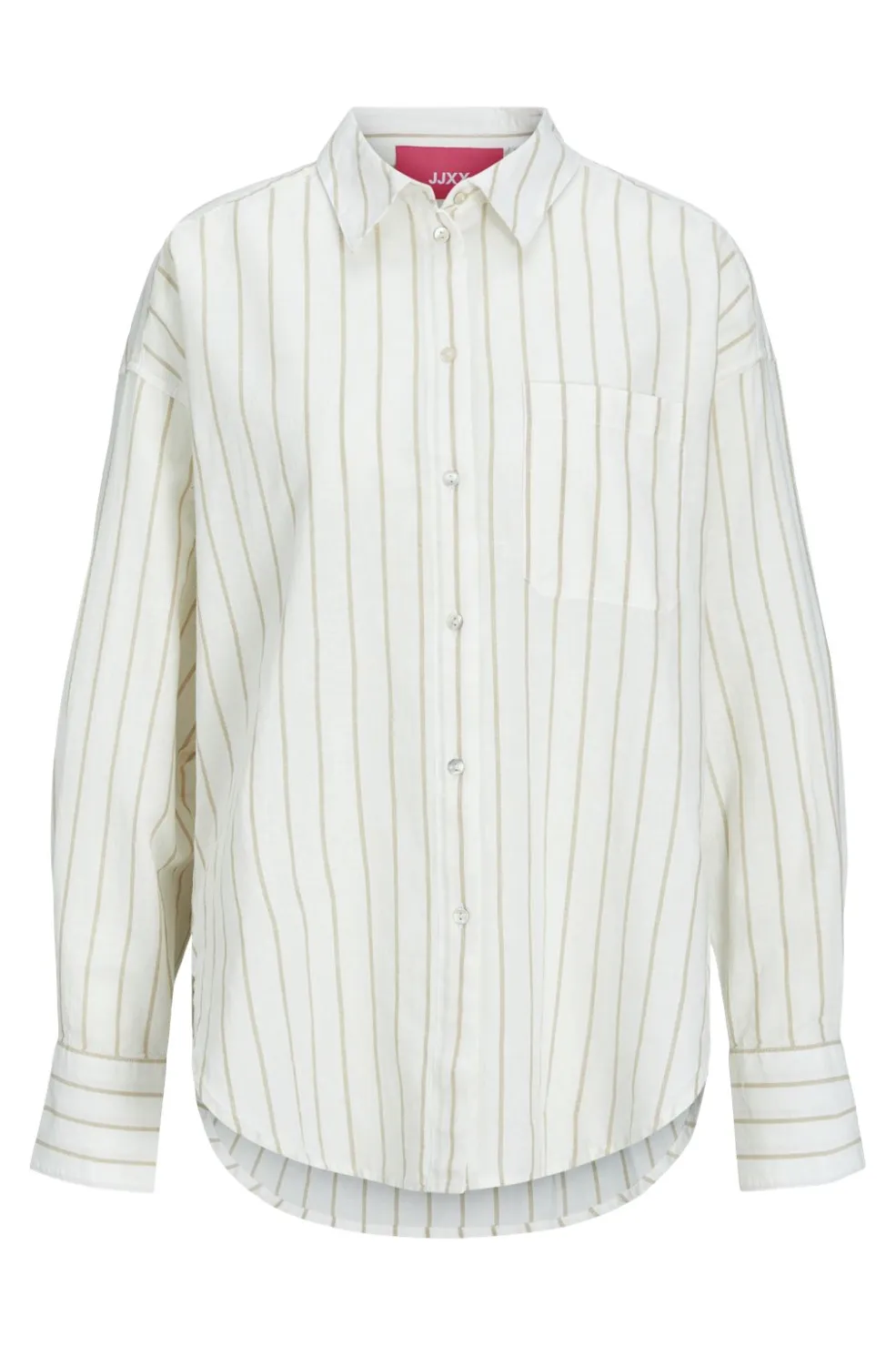 Jxjamie Ls Rlx Linen Blend Shirt Sn*Jjxx New