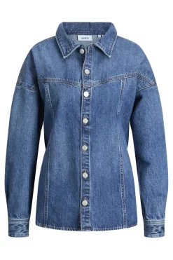Jjxx Jxjamila Ls Denim Overshirt R282 Ln< Bluser & Skjorter