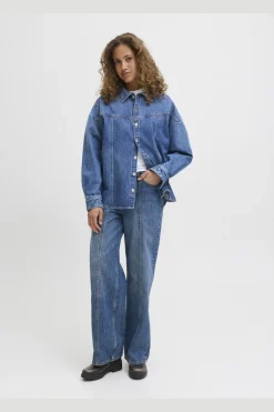 Jjxx Jxjamila Ls Denim Overshirt R282 Ln< Bluser & Skjorter