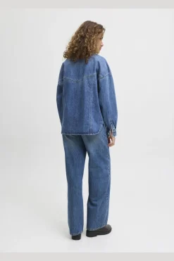 Jjxx Jxjamila Ls Denim Overshirt R282 Ln< Bluser & Skjorter