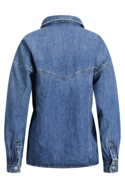 Jjxx Jxjamila Ls Denim Overshirt R282 Ln< Bluser & Skjorter