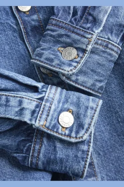Jjxx Jxjamila Ls Denim Overshirt R282 Ln< Bluser & Skjorter