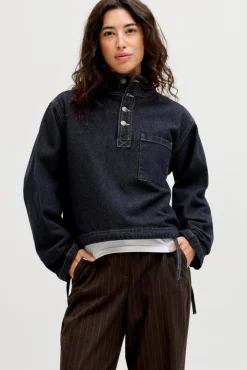 Jjxx Jxlaila Ls Denim Pullover R326< Bluser & Skjorter