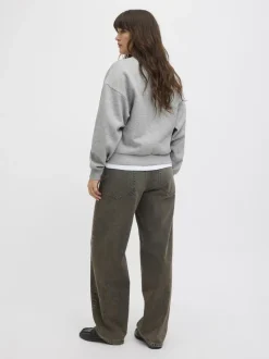 Jjxx Jxmerle Rlx Short Ls Crew Swt Ln< Sweatsæt & Comfy Wear|Bluser & Skjorter