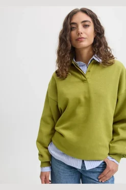 Jjxx Jxpaloma Loose Ls Polo Swt Ln< Sweatsæt & Comfy Wear|Bluser & Skjorter