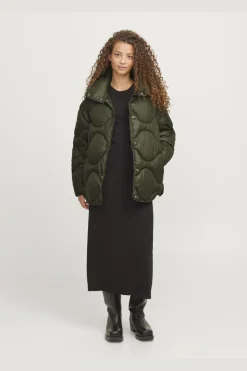 Jjxx Jxstella Shiny Quilted Jacket Sn< Overtøj & Jakker