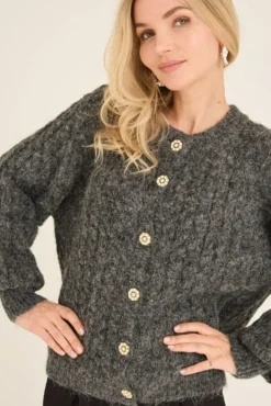 A-View Kabba Knit Cardigan AV6022< Cardigans|Ammevenligt Tøj