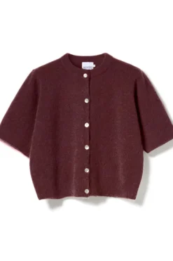 Noella Kae Ss Knit Cardigan 12940086< Cardigans