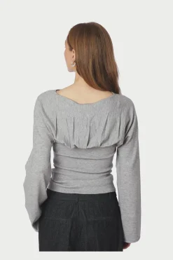 Kaiba Knit Blouse 166875*Neo Noir Sale