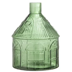 Kamila Vase, Grøn, Genanvendt Glas*Bloomingville Sale