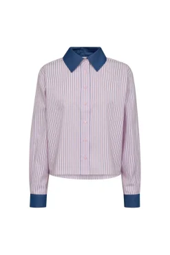 Karinacc Stripe Mix Shirt 45006*Co´Couture Sale